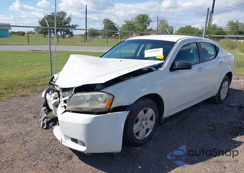 2010 Dodge Avenger Sxt z USA, uszkodzony, nr VIN 1B3CC4FB8AN214583